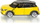 Lodër makinë Mini Countryman - 1454, e verdhë