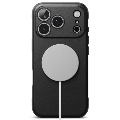 Mbrojtëse telefoni Ringke Onyx Magnetic, MagSafe, për iPhone 17 Pro, e zezë