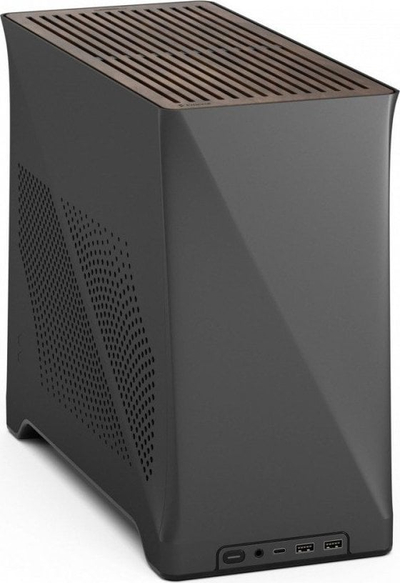 Kuti PC Fractal Design Era 2 Mini Tower, ATX kompakte, panel druri, gri antracit