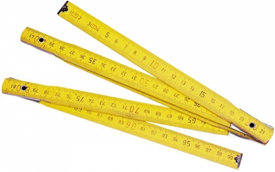 Metër me palosje prej druri MEGA, 2m - 13002