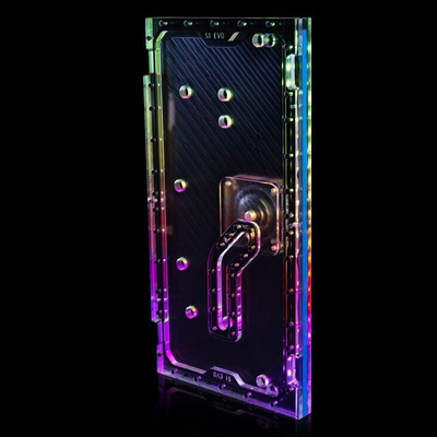 Distroplate uji Stealkey Customs S1 Evo, për Lian Li O11D Evo, D5/DDC, ARGB, transparent