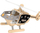 Lodër puzzle Classic World Motorhome Police Helicopter, 3+, 37 elemente