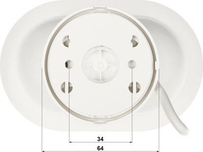Kamerë sigurie IP Wi‑Fi IMOU Knight IPC F88FIP V2 0280B, 4K UHD, shikim nate, e zezë
