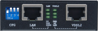 Zgjatues rrjeti LevelOne VDS 2201, Gigabit Ethernet, VDSL2, i zi