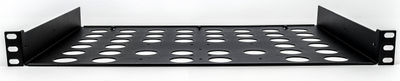 Kit montimi rack 1U Vertiv Avocent, për 2 HMX 5000/6000, metal, i zi