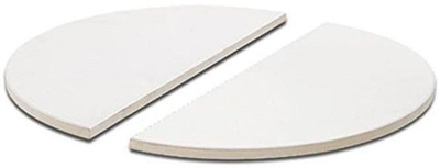 Gur pice TARGUS Half Moon për Kamado 23–24", 190 mm, qeramik