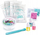 Set slime tie dye për fëmijë, slime transparent, i shumëngjyrshëm
