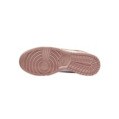Патики Nike Dunk Low Rose Whisper, кожа, жени, беж и бела