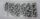 Set gypash lubrifikimi AVOSS G0407, 100 copë, metalik, ngjyrë argjendi