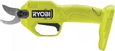 Gershere kopshti me bateri Ryobi RY18SCA-0, 18V, pa bateri dhe karikues, jeshile