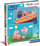 Puzzle Clementoni Peppa Pig SuperColor, 2x20 pjesë, 27x18cm, shumengjyrëshe