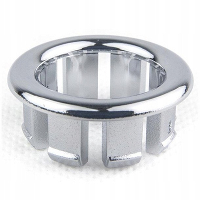 Unazë dekorative për lavaman AKC 508, 22mm, plastikë, krom