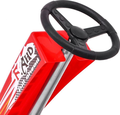 Go kart me pedale Ramiz Full Ahead Air, për fëmijë, sedilje ergonomike, i kuq