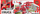 Set lodrash MEGA CREATIVE Fire Brigade 543853, kamion transporti me gjoja, plastik, i kuq