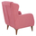 Kolltuk Hayes velvet 70×83×96 cm (HM9135.02), rozë