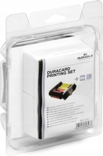 Ribbon printeri Durable 891300 Duracard, për ID 300, shumëngjyrësh