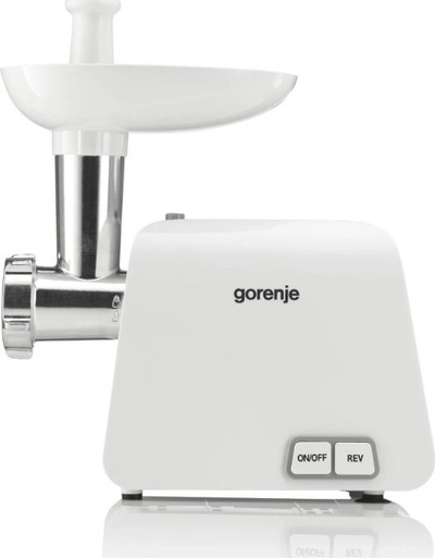 Мелница за мелено месо Gorenje MG1602W, 250W, пластика и метал, бела