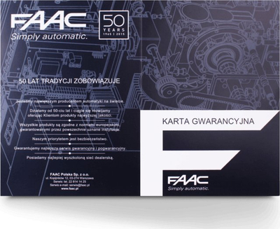 Automatizim dere garazhi FAAC D600, shinë Kevlar 3m, 230V, gri