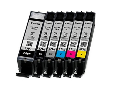 Patronë boje Canon CLI-571YXL, e verdhë, kapacitet i lartë