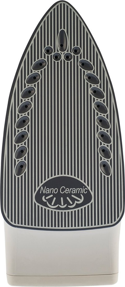 Hekur me bojler Singer SHG 2627, 850W, 0.8L, nano qeramik, i bardhë vjollcë