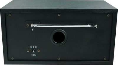 Radio digjitale Ferguson Regent DAB+151, FM DAB+, Bluetooth, e zezë