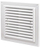 Grilë ventilimi Haushalt MV3, MV350x350, me llamela, e bardhë