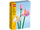 Lodra LEGO Exclusive Lotus Flowers 40647, set ndërtimi dekorativ, rozë e bardhë