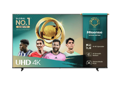 Телевизор Hisense 43A6Q, 43", 4K Smart, црн