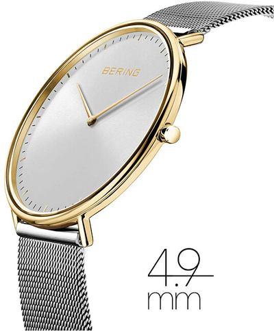 Orë dore për femra Bering Classic 15739-010, e argjendtë