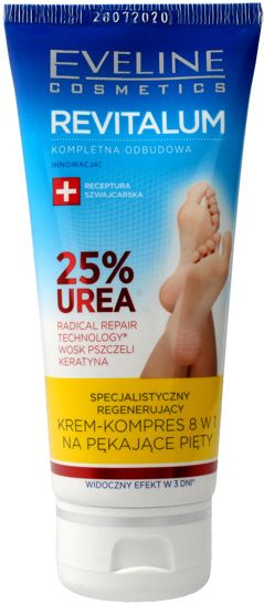 Krem për këmbë Eveline Revitalum 25% Urea, 8in1