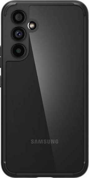Kapak telefoni Spigen Ultra Hybrid për Samsung Galaxy A54 5G, pjesa mbrapa xham i kthjellët, kornizë matte, e zezë