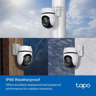 Камера за безбедност TP-Link Tapo C530WS, 3K 5MP, Wi‑Fi, бела