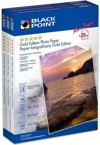 Letër për fotografi Black Point A4 M 210, 25 letra