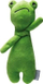 Lodër pelushi për qen Beeztees Grumpy Froggy, 30cm, pa fishkëllimë, jeshile