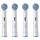 Koka furçe elektrike Oral B PRO Sensitive Clean, 4 copë, të bardha