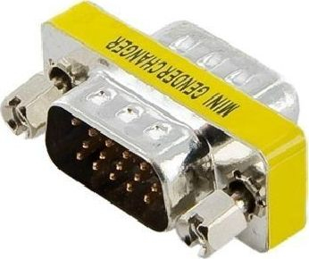 Adapter AV 4World D-Sub (VGA) - D-Sub (VGA) i verdhë (8745)