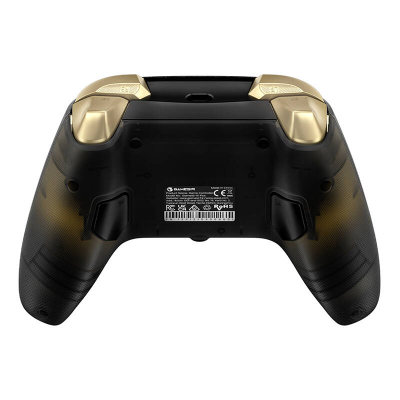 Gamepad Gamesir Kaleid Flux, me kabllo, RGB, transparent i zi
