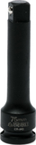 Shufër zgjatuese goditëse Teng Tools 3/8", 3", çelik krom molibden
