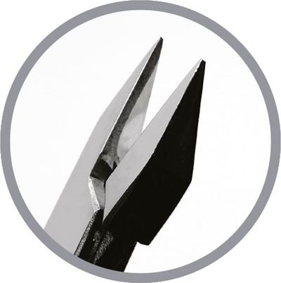 Kthetra profesionale për thonj Activeshop Podoland 03, çelik inox, 1.6 cm, metalike