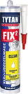 Лепак за монтирање Tytan FIX2 Clear, 290 ml, проѕирен, без растворувачи