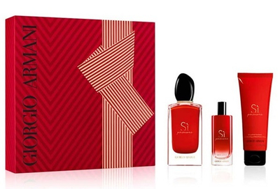 Set për trup Armani Sì Passione (Parfum 100 ml & 15 ml dhe losion për trup 100 ml)