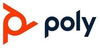 Logo zyrtare Poly, ngjyra portokalli dhe blu, për përdorim digjital