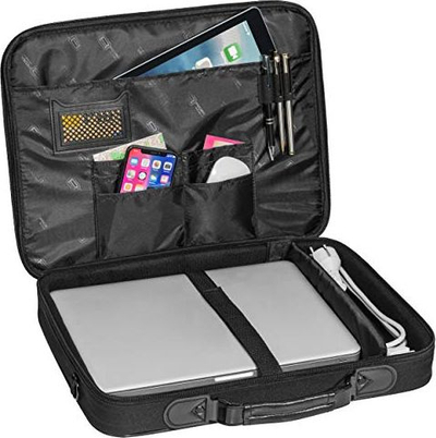 Çantë laptopi Pedea Trendline, 15.6", me maus wireless 2.4 GHz, e zezë
