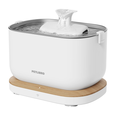 Shatior uji për mace Petlibro Dockstream, 2.5L, me aplikacion, i bardhë