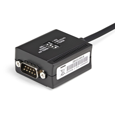 Kabllo adaptuese USB në RS422/485 StarTech ICUSB422, port DB9, pa furnizim nga jashtë, e zezë