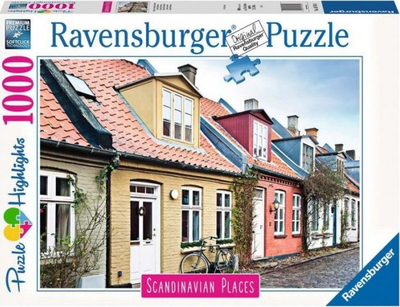Puzzle Ravensburger Scandinavian City 2, 1000 pjesë