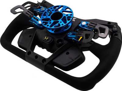 Timon simulimi Cube Controls GT-X2, ekran 5\", 320mm, i zi me mbështjellës blu