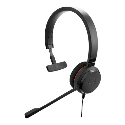 Слушалки Jabra Evolve 20, USB-C, UC Mono SE, црни