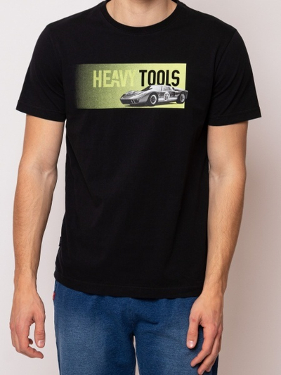 Bluzë për meshkuj Heavy Tools, e zezë