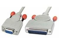 Kabllo Lindy 30293, DB-9 në DB-25, 2m, bezhë